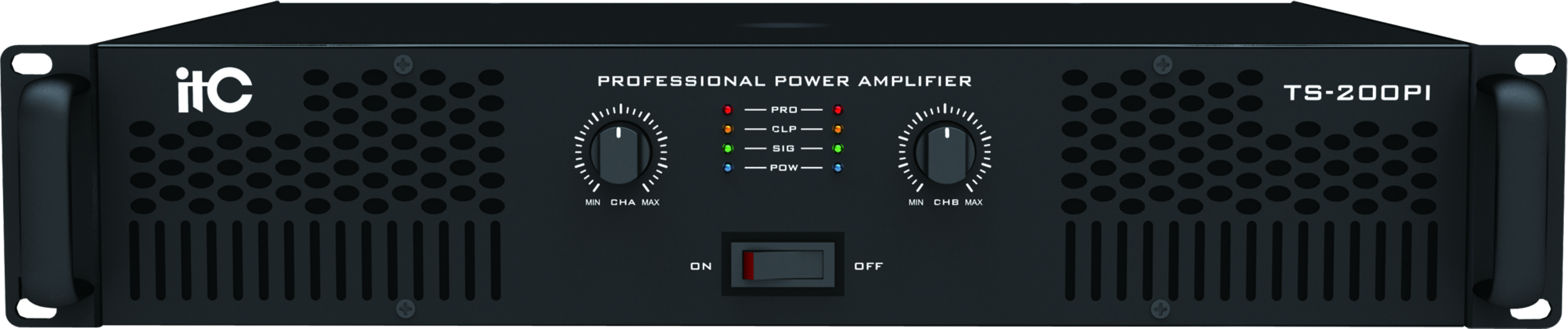 Стереоусилитель ITC TS-200PI 2-канальный усилитель, 2х200W / 8 Ом